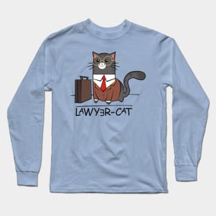 Lawyer cat Long Sleeve T-Shirt